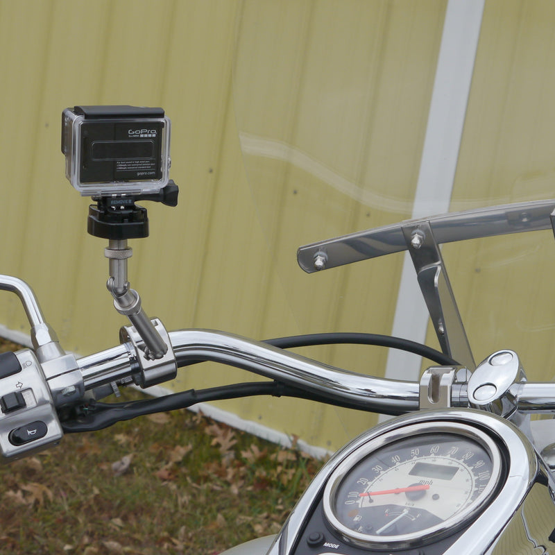 Swivel-CAM Camera Mount - Handlebar (Chrome)