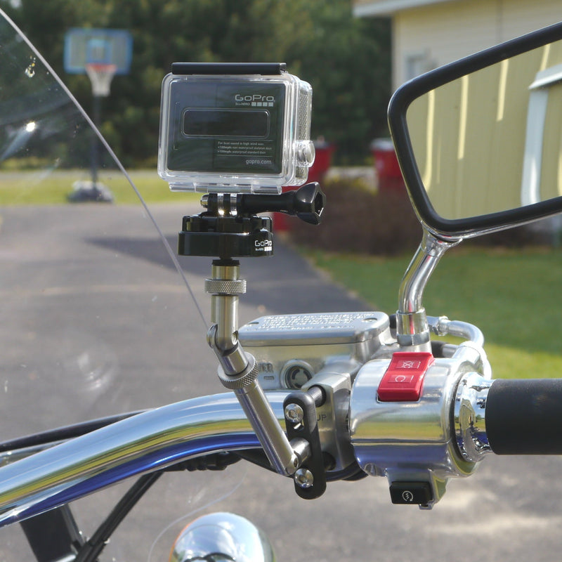Swivel-CAM Camera Mount for Goldwing Brake or Clutch (Black)